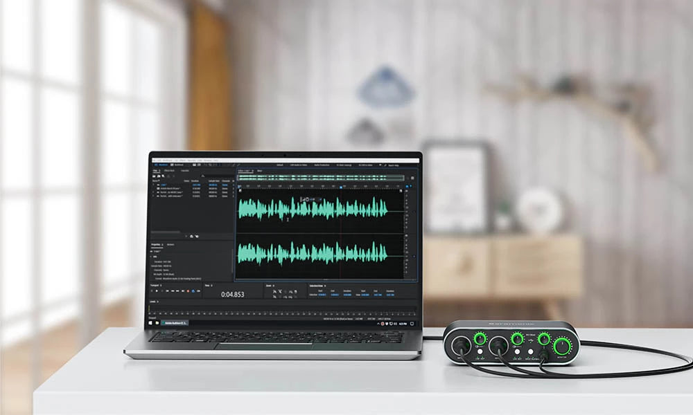 SARAMONIC MV-Mixer Dual-Channel Audio Interface Soundcard