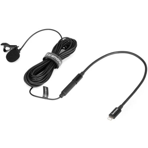 Saramonic SR-C2000 3.5mm TRS Male to Lightning Adapter Cable for Audio to iPhone