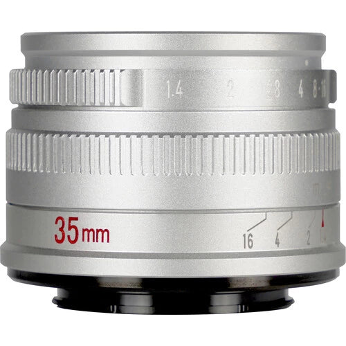7Artisan 35mm F1.4 APS-C Sony E Silver