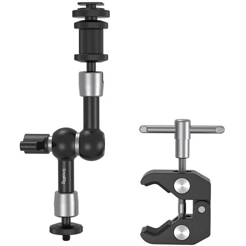 SmallRig Crab-Shaped Clamp & Magic Arm (7) with Cold Shoe 3725