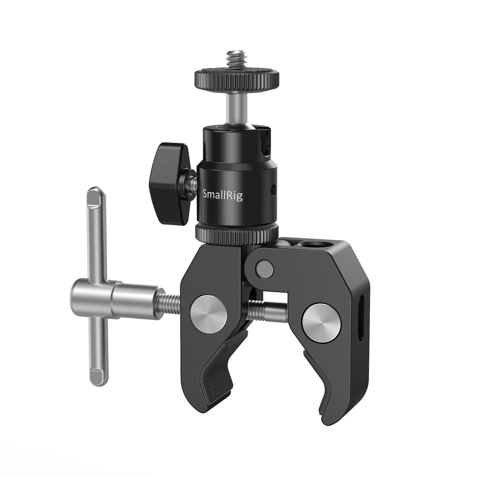 SmallRig Clamp Mount with 1/4" Screw Ball Head Mount 1124