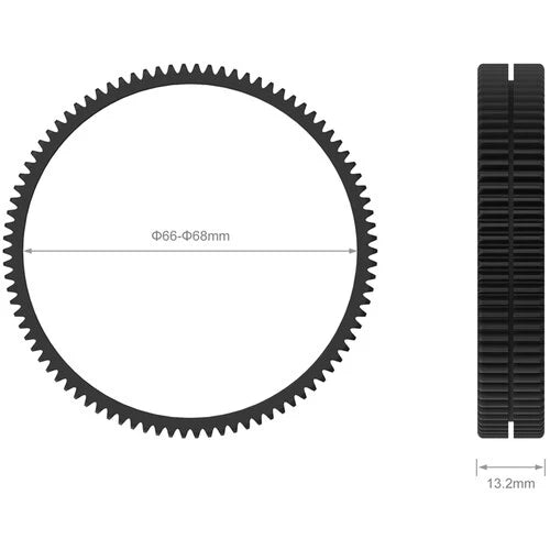 SmallRig 66-68 Seamless Focus Gear Ring 3292