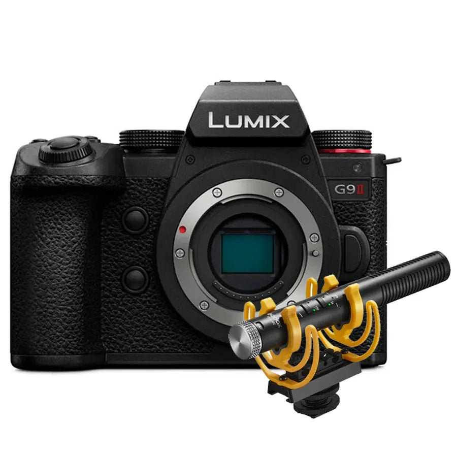 Panasonic Lumix G9 II Mirrorless Camera (Free Godox VDS-M2 Shotgun Microphone)