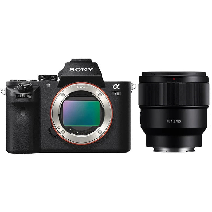 Sony Alpha a7 II Mirrorless Digital Camera with Sony FE 85mm f1.8 Lens