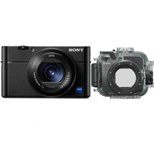 Sony Cyber-shot DSC-RX100 VA Digital Camera with MPK-URX100A Underwater Housing