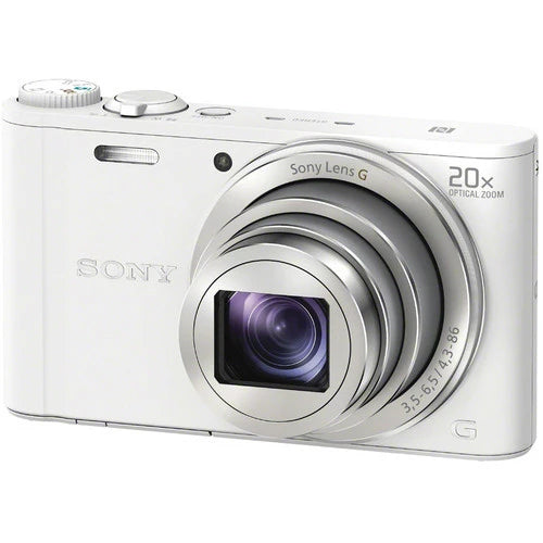 Sony Cyber-shot DSC-WX350 Digital Camera (White)