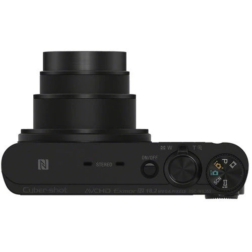 Sony Cyber-shot DSC-WX350 Digital Camera (Black)