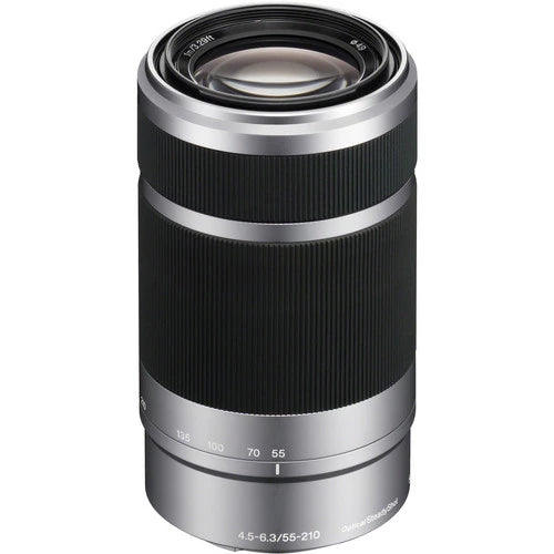 Sony E 55-210mm f4.5-6.3 OSS Lens (Silver)
