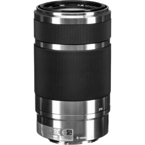 Sony E 55-210mm f4.5-6.3 OSS Lens (Silver)