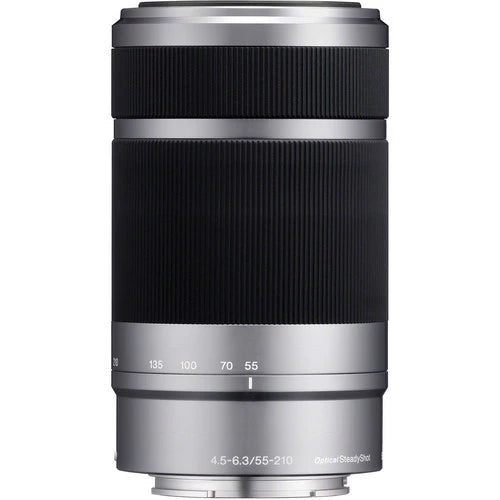 Sony E 55-210mm f4.5-6.3 OSS Lens (Silver)