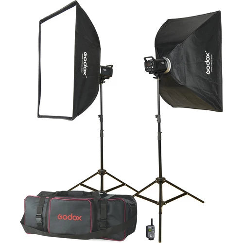 Godox MS300-F Monolight Kit 2 Flash Head