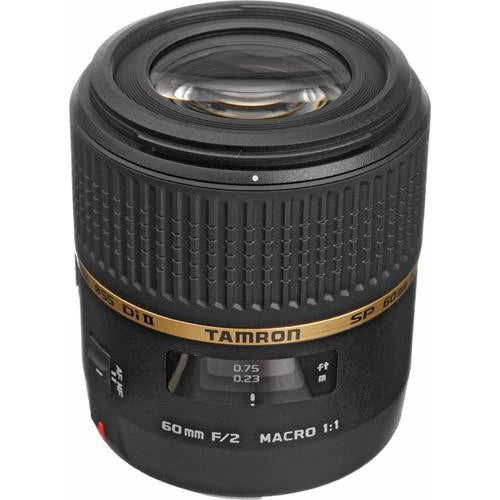 Tamron SP 60mm f2 Di II 1:1 Macro Lens for Canon EF