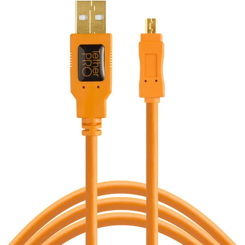 TETHERPRO USB 2.0 TO MINI-B 8--PIN CU8015-ORG