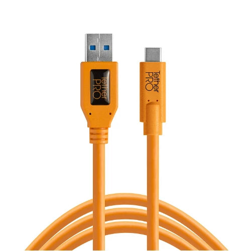 TETHERPRO USB 3.0 TO USB C CUC3215-ORG
