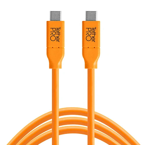 TetherPro CUC15-ORG USB-C to USB-C (Orange)