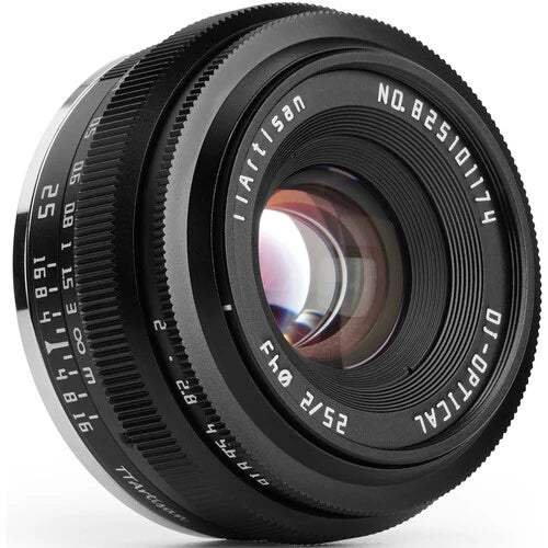 TTARTISAN APS-C 25MM F2 E MOUNT-BLACK (APS-C)