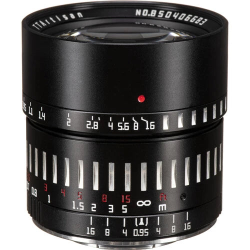 TTartisan 50mm F0.95 for MFT Lens Black -Silver