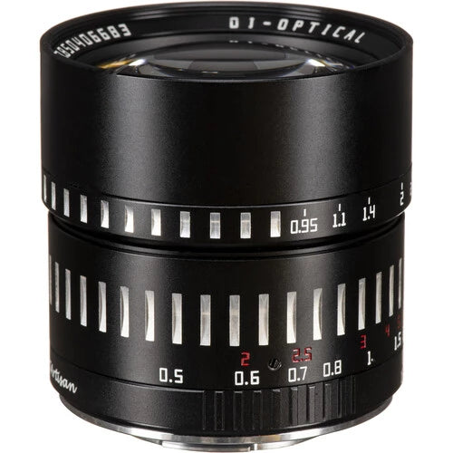 TTartisan 50mm F0.95 for MFT Lens Black -Silver