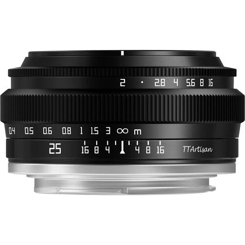 TTARTISAN APS-C 25MM F2 X MOUNT-BLACK (APS-C)