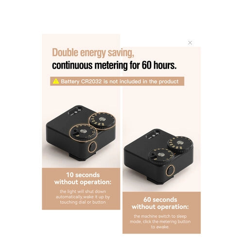 TTARTISAN LIGHT METER-BRASS