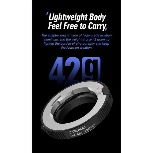 TTartisan Adapter 6BIT Leica M - Sony FE