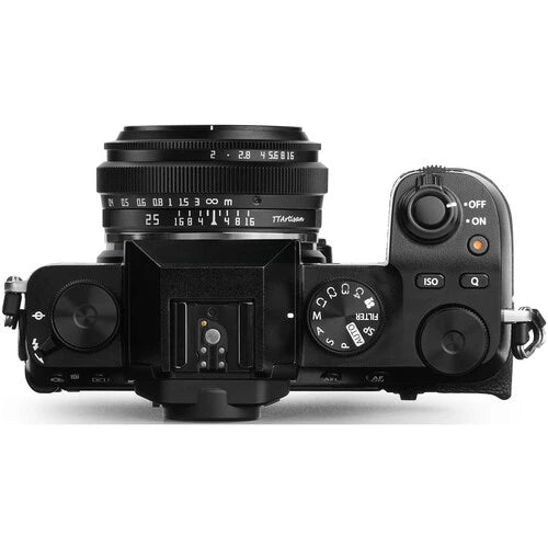 TTARTISAN APS-C 25MM F2 X MOUNT-BLACK (APS-C)