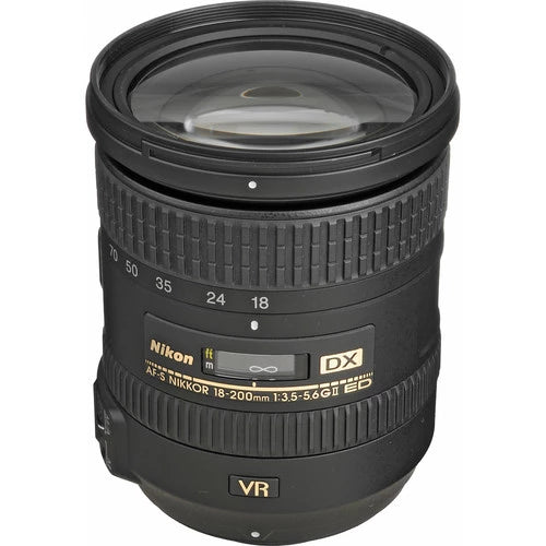 Nikon AF-S DX Nikkor 18-200mm f3.5-5.6G ED VR II Lens