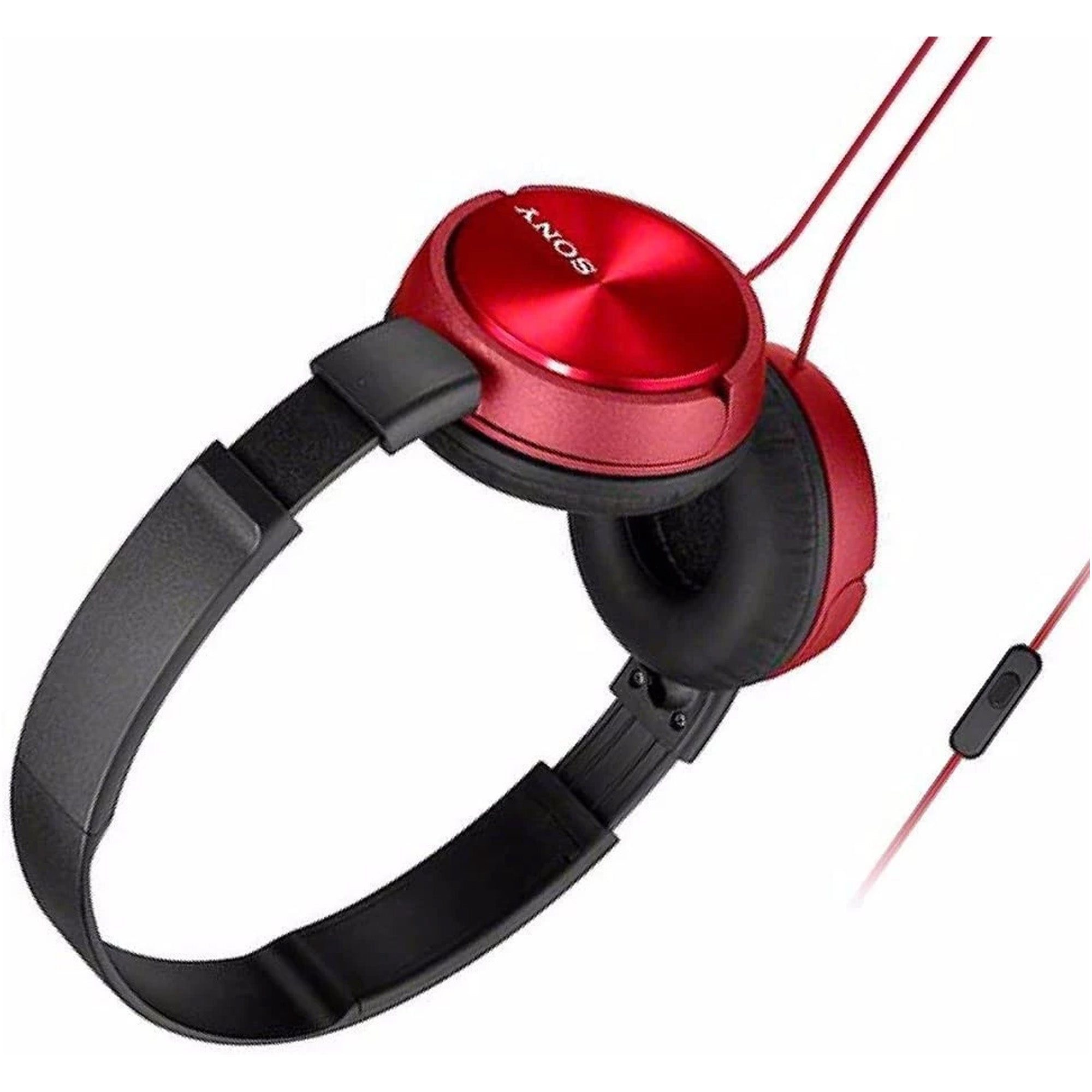 Sony MDR-ZX310AP ZX Series Stereo Headset Red