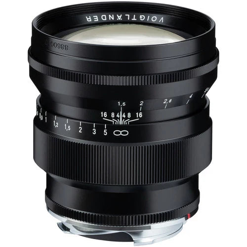Voigtlander Nokton 75mm f1.5 Aspherical Lens (Black)