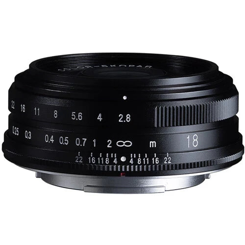 Voigtlander 18mm f2.8 Color-Skopar for Fujifilm X Mount Black