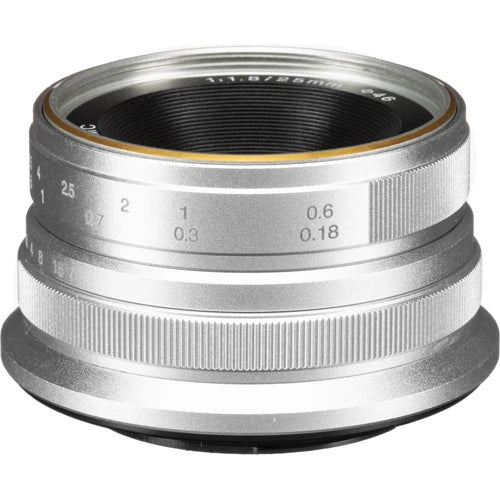 7Artisan 25mm F1.8 Fuji FX Mount (Silver)