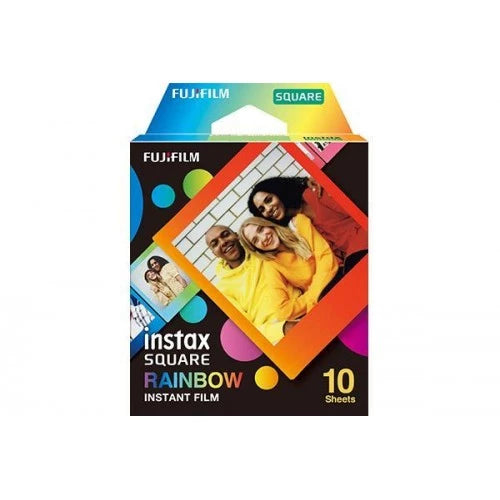 Fujifilm Instax Paper Square Rainbow 10 Sheet
