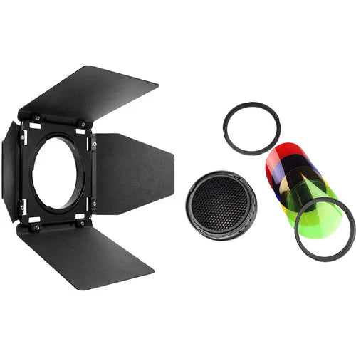 Godox BD-08 Barndoor Kit and Color Filter for AD400Pro