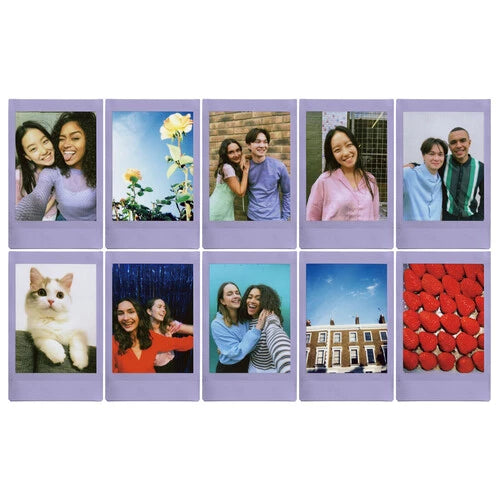 Fujifilm Instax Paper Mini Soft Lavender 10 Sheet