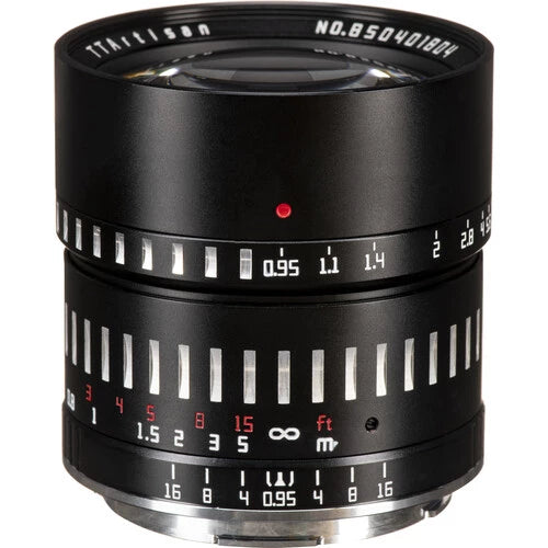 TTArtisan 50mm f0.95 Lens for Leica M-Mount Silver