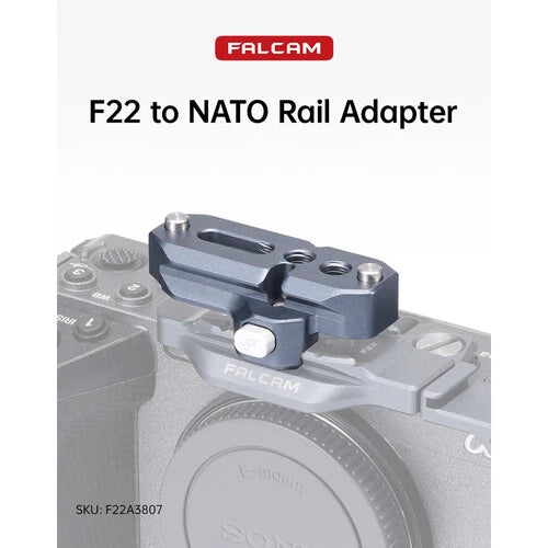 FALCAM F22 to NATO Rail Adapter F22A3807