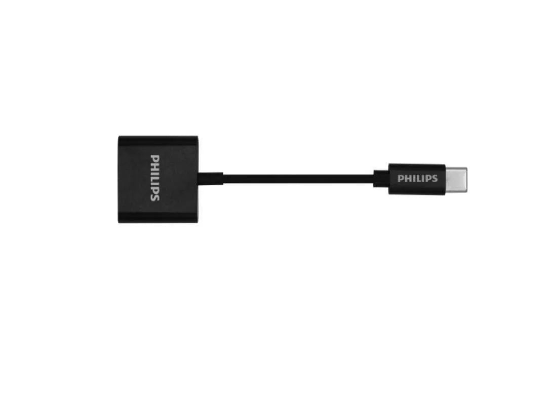Philips SWA3021 Audio and Charger Adapter Type C to USB C and 3.5mm