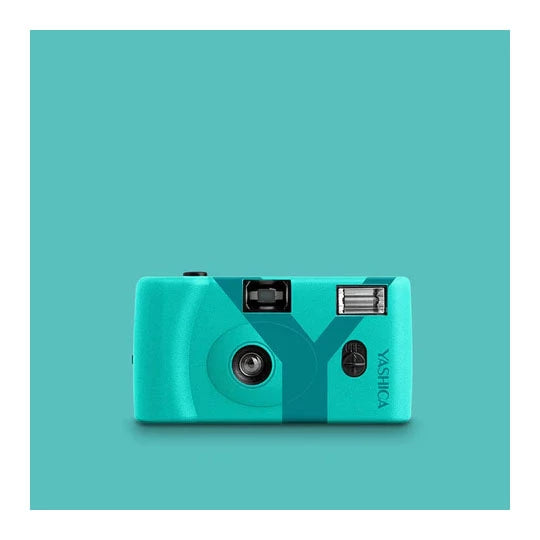 Yashica MF-1Y Film Camera Turquoise