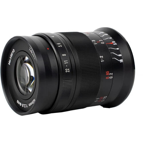 7Artisan 60mm F2.8 Macro Mark II for Panasonic Olympus M43 Mount (Black)