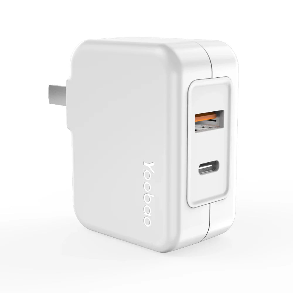 Yoobao Y-726 Fast Charge Adapter White