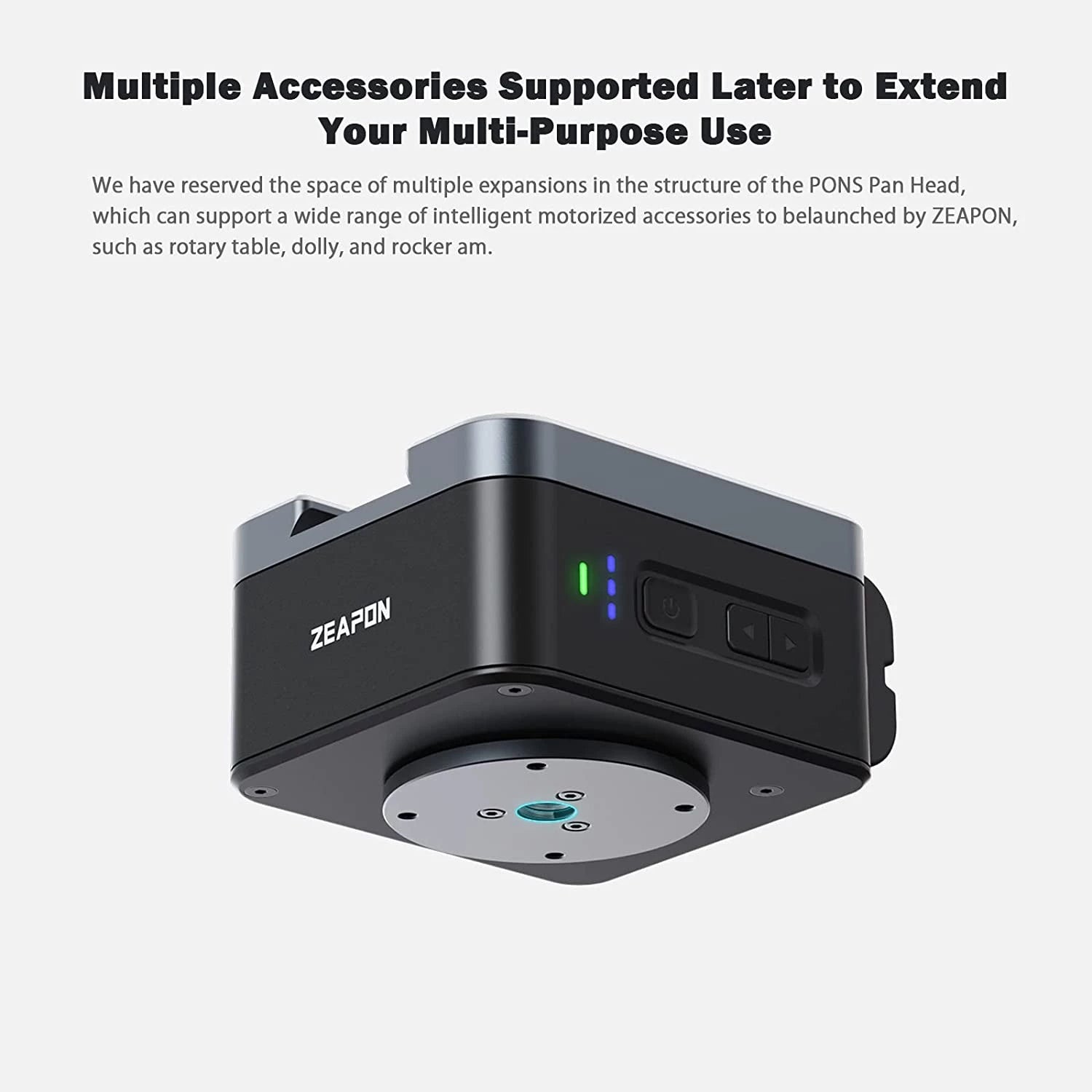 Zeapon Micro2 Plus PONS Pan Kit: Motorized Micro2 Plus+PONS Motorized Pan Head