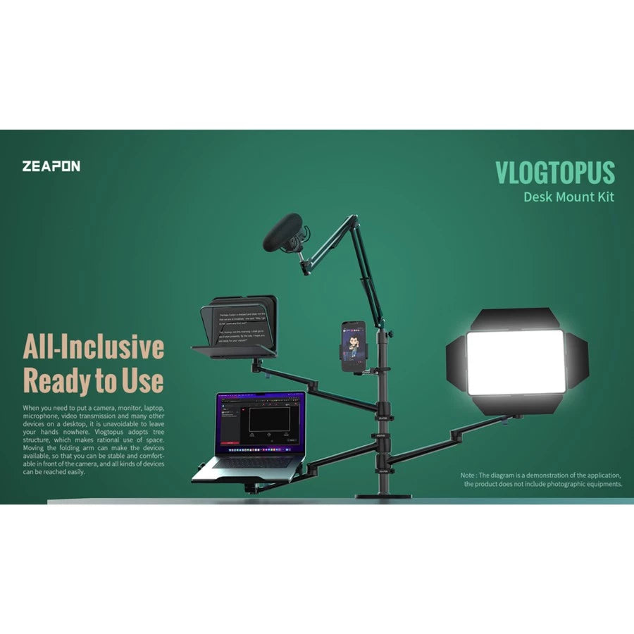 Zeapon Vlogtopus Desk Mount Kit (DM-H1)