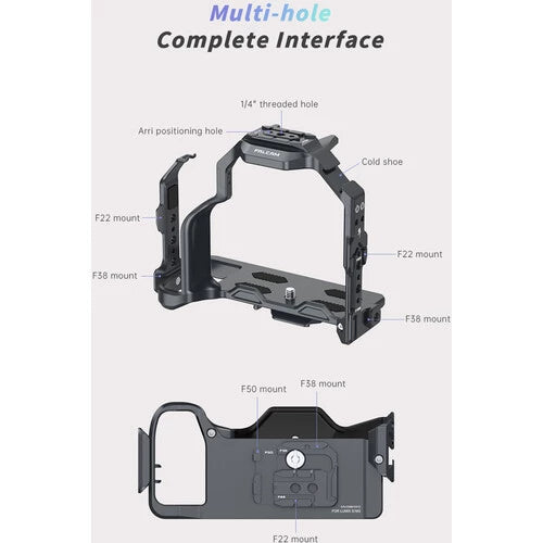 FALCAM F22&F38&F50 Quick Release Camera CageFOR LUMIX S5 II) C00B3401