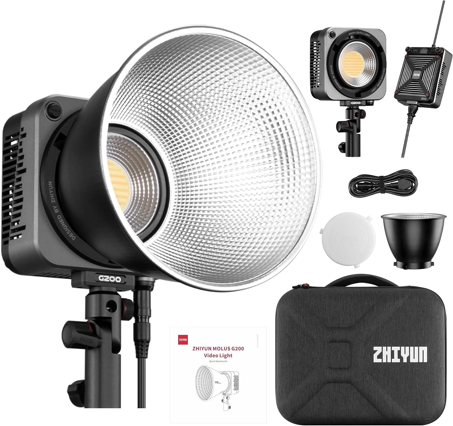 ZHIYUN (MOLUS) G200 LIGHT - PL109 UK/BLACK