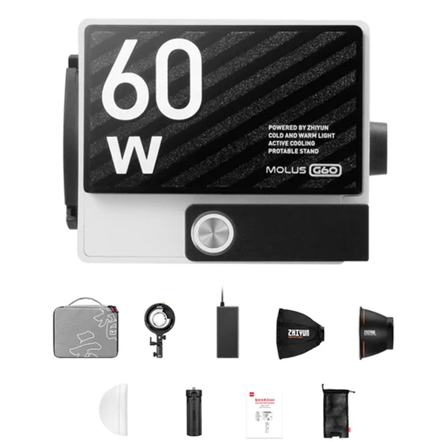 Zhiyun Molus G60 Combo 60W Compact LED Light