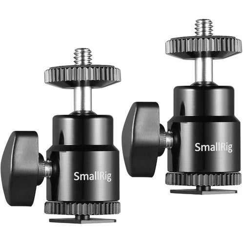 SmallRig Camera Hot shoe Mount with 1/4" Screw (2pcs) 2059