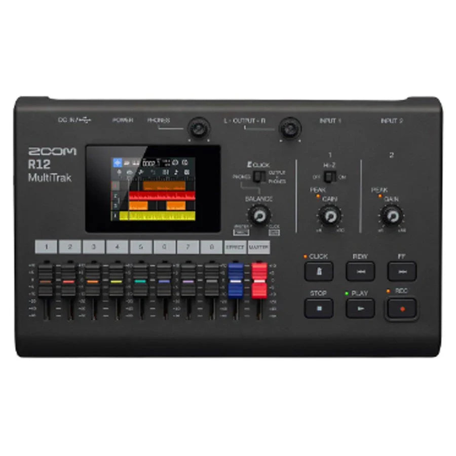 Zoom R12 MultiTrak Portable Multitrack Recorder Sound Mixer