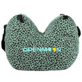 OPENMOON Camera Support saddle Medium--colorful BLUE leopard print OMA05