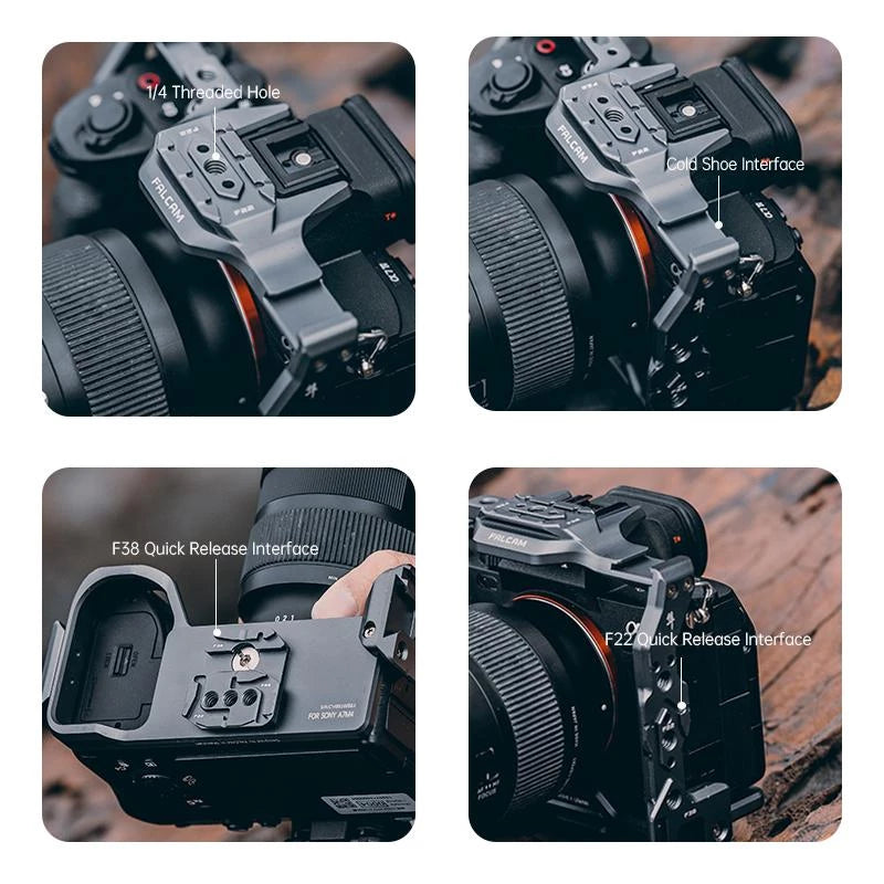 Falcam F22/F38 Sony Quick Release Camera Cage (FOR SONY A7M3/A7S3/A7R4/A1) 2635