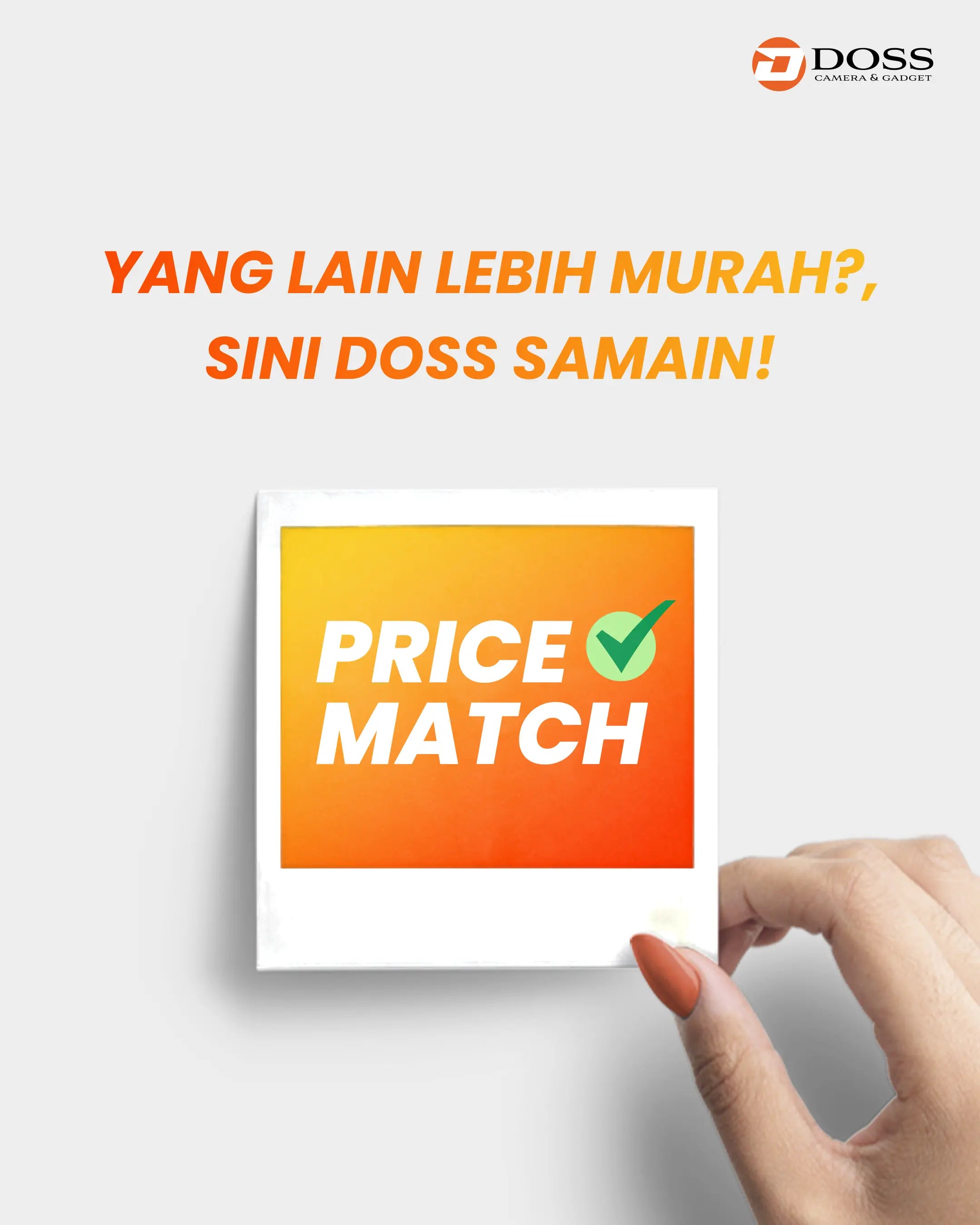 DOSS PRICE MATCH: Solusi Cerdas Dapatkan Harga Terbaik di DOSS